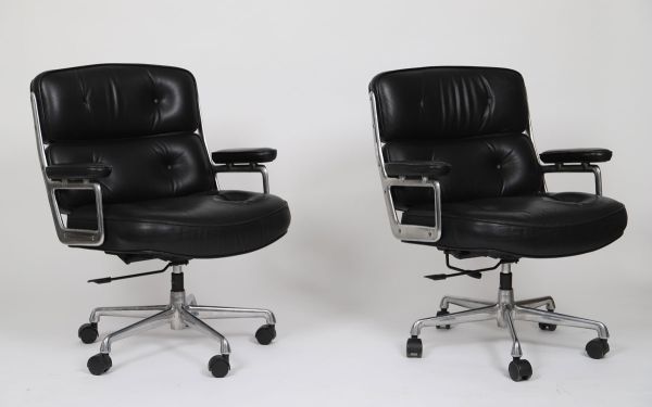 Pair of Time Life Desk Chair Model ES104 - Charles and Ray Eames