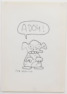 Matt Groening (né en 1954) d'après