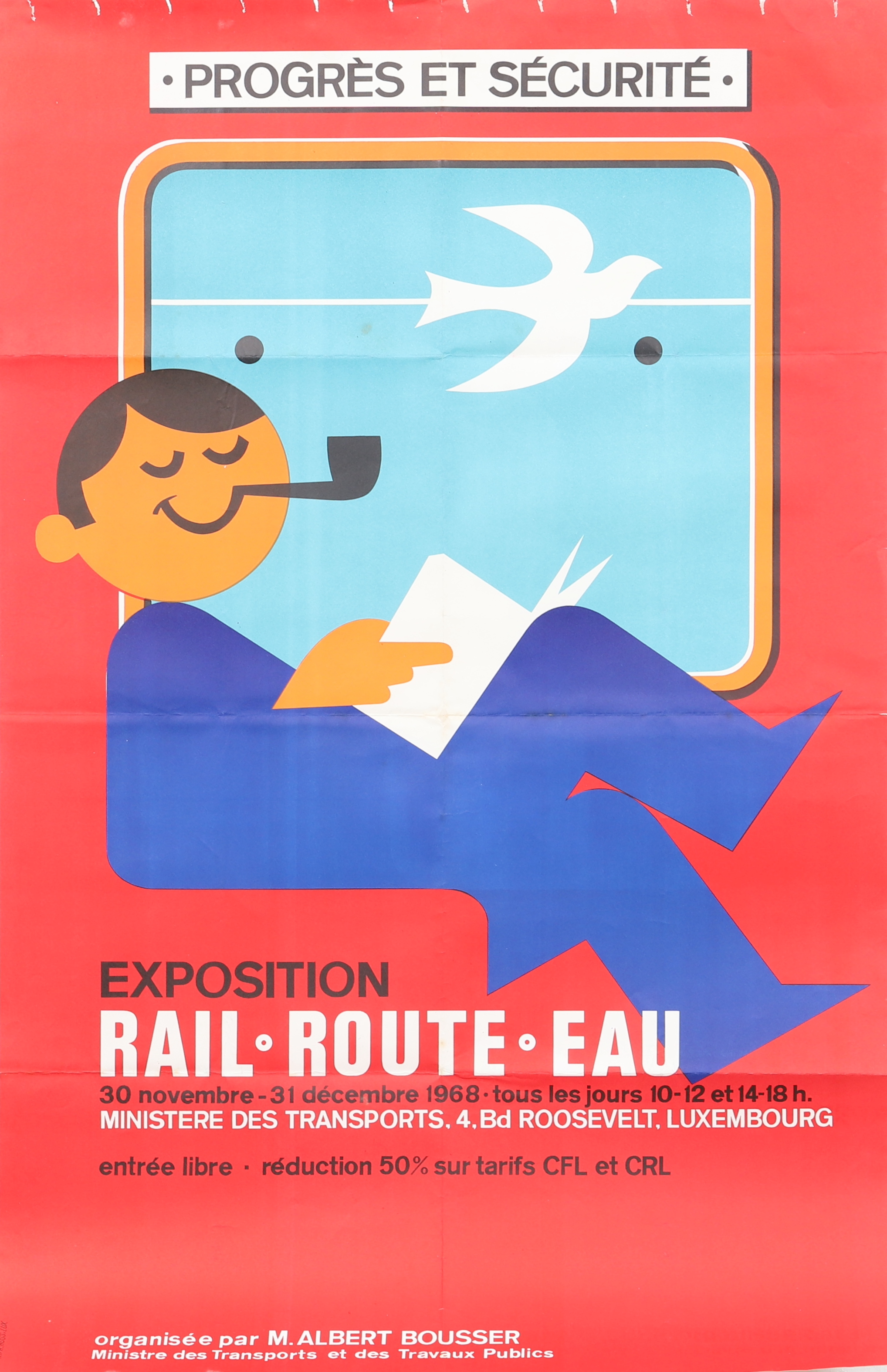 Exposition Rail, Route, Eau - Luxembourg