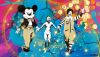 Ronald & Mickey, BrainRoy dans l'esprit de Banksy, Finition verre acrylique print, encadré en caisse Américaine, Dimension 80 x 100 cm, édité en 6 exemplaires avec certificats