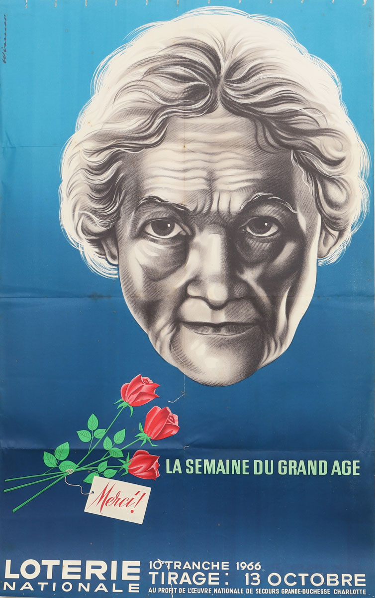 Affiche Loterie Nationale - Luxembourg