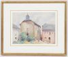 Original watercolour by Jean-Pierre Gleis (1889-1965) 