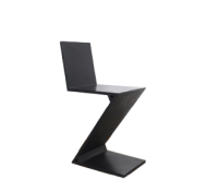 Gerrit Thomas Rietveld (1888-1964) Chaise Zig Zag