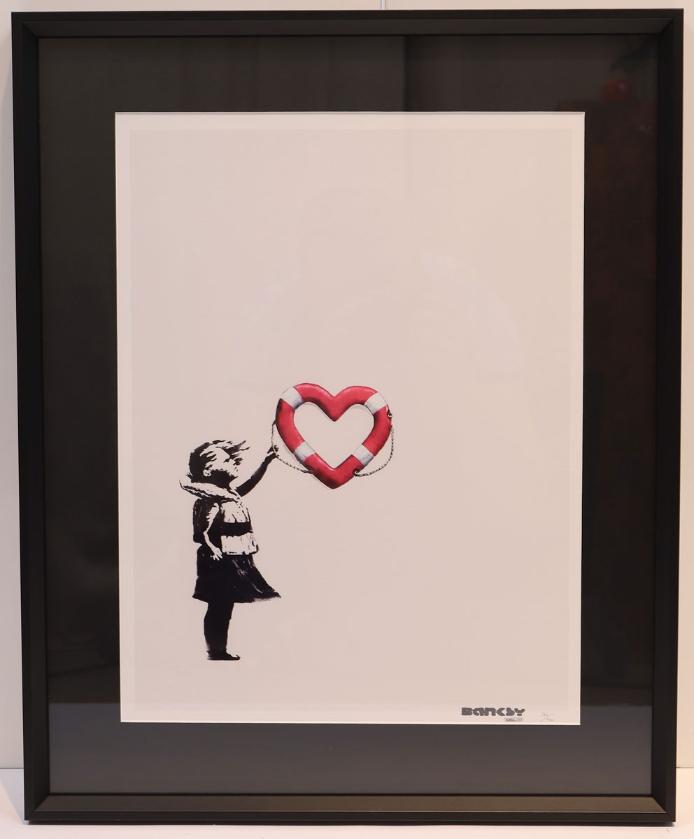 Banksy (d'après) - Polychrome silkscreen 