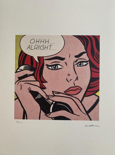 D'après Roy Lichtenstein