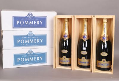 251 Champagne POMMERY (x3) Grand Cru Royal