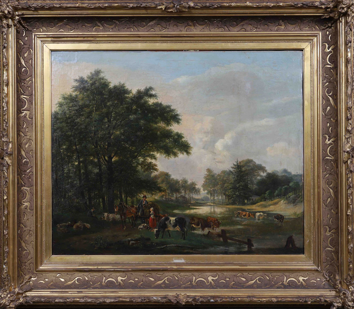 Rare Oeuvre de Pieter Gerardus Van Os (1776-1839)