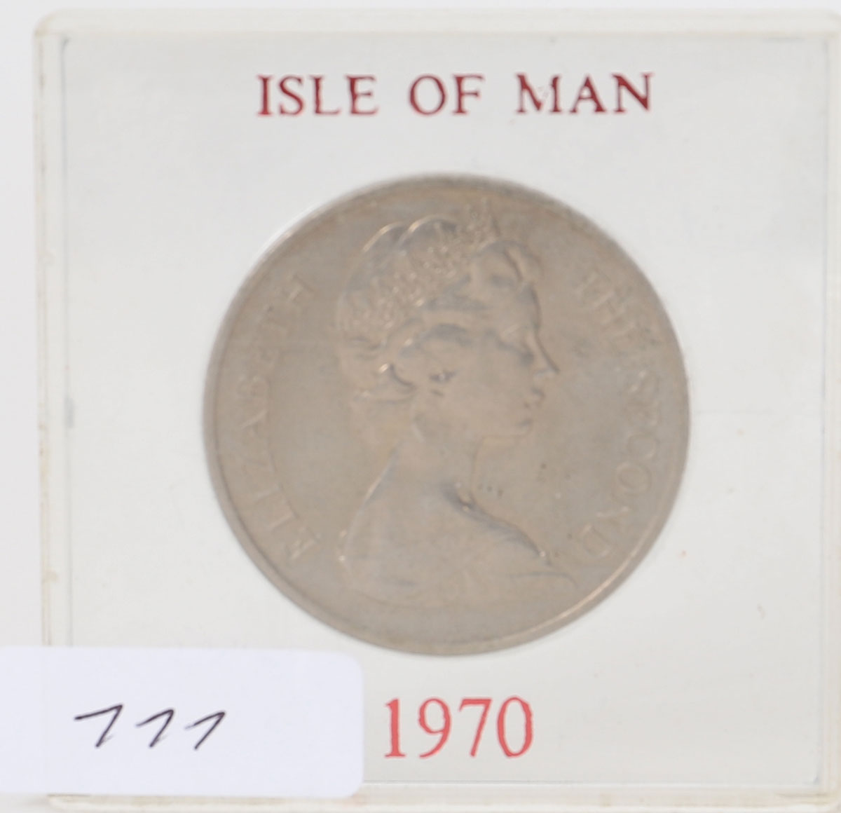 Pièce ''Isle of Man'' - 1970 