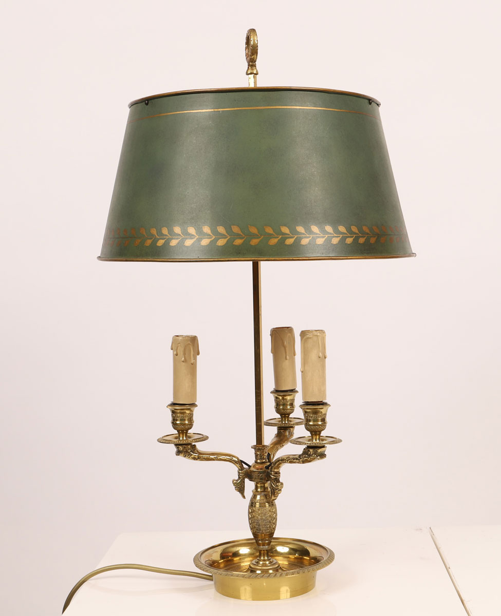 Lampe bouillote - style Louis XVI