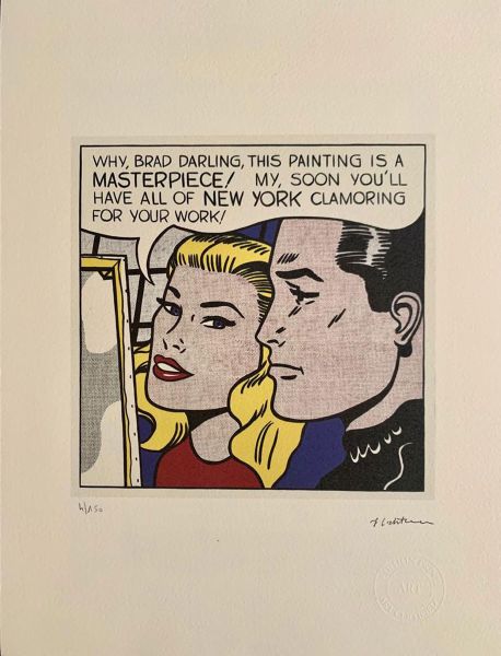 D'après Roy Lichtenstein