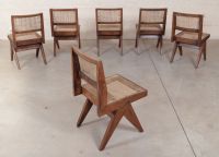 Suite of 6 chairs 