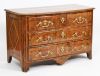 Louis XIV inlaid chest of drawers in the taste of HACHE