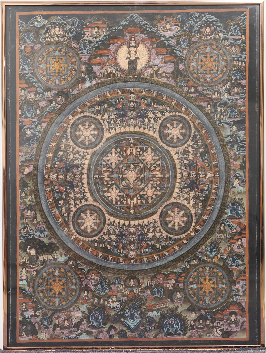 Thangka of Buddha 