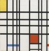 Composition Yellow Blue &Red (1937-42), Print, d'après Piet Mondrian, Épreuve en couleur signée sur papier Arches dans la planche, et cachet de l’éditeur numéroté sur 150, encadré avec certificat de l’éditeur, Dimensions 28x38 cm