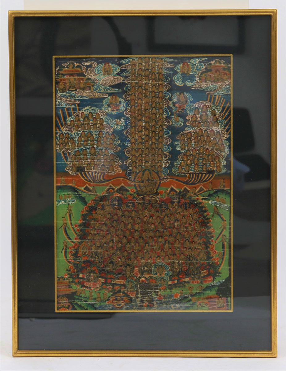 Thangka de Bouddha 