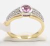 Bague Saphir rose 