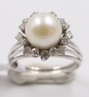 Vintage pearl ring 