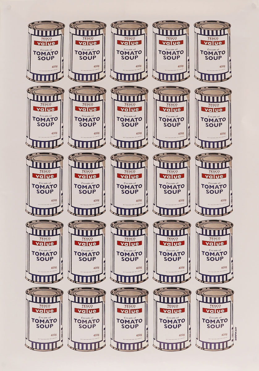 Banksy (from) - Tesco Value Soup Poster