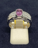 Bague Saphir mauve