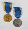 Set of two medals of the Union Grand Duke Adolphe