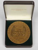 Commemorative medal of the Wedding of HRH The Grand Duke Henri and HRH The Grand Duchess Maria Teresa of Luxembourg