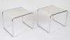 Laccio Side Table designed by Marcel Breuer KNOLL studio edition