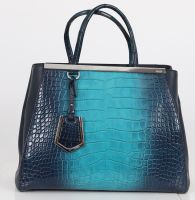 FENDI - Sac 2 Jours Alligator