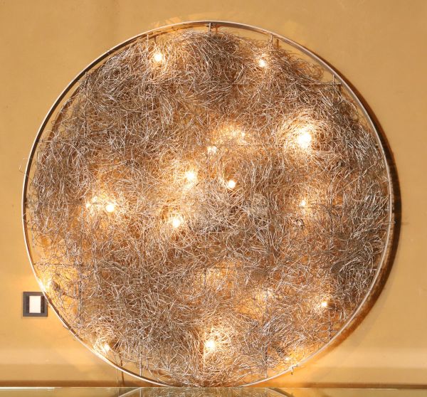 Illuminated wall lamp 