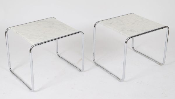 Laccio Side Table designed by Marcel Breuer KNOLL studio edition