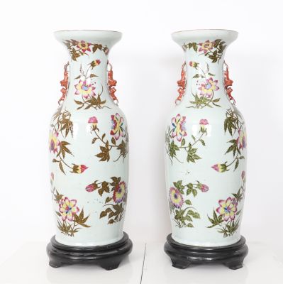 Grande paire de vases - Chine