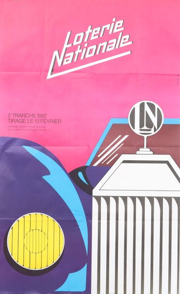 National Lottery Poster - Luxembourg