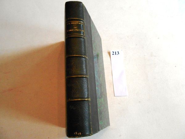 PSYCHIATRY - OF THE POWER OF IMAGINATION on the PHYSICAL and MORAL of the MAN, on the PRODUCTS of GESTATION etc.. by Doctor DEMANGEON.