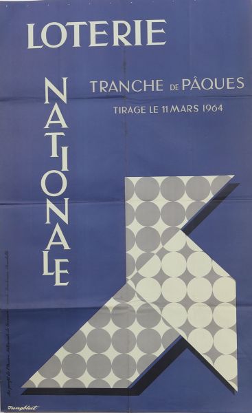 Affiche Loterie Nationale - Luxembourg