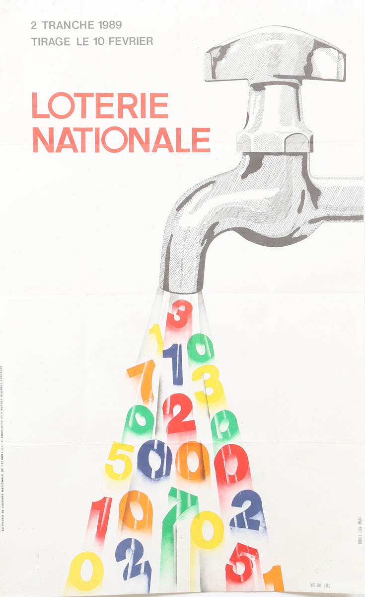 Affiche Loterie Nationale - Luxembourg