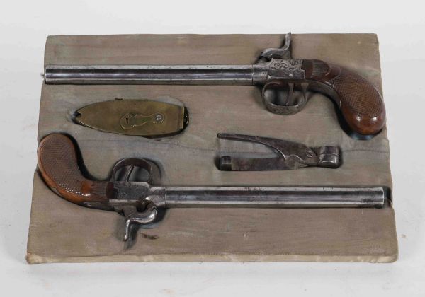 Pair of dueling pistols (civilian)