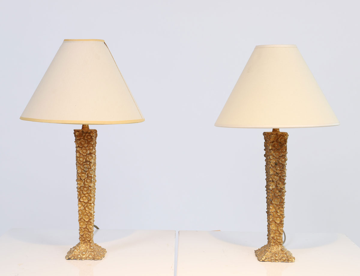 Pair of decorative lamps