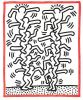 Towers, Print, d'après Keith Haring, Épreuve en couleur signée sur papier Arches dans la planche, et cachet de l’éditeur numéroté sur 150, encadré avec certificat de l’éditeur, Dimensions 28x38 cm