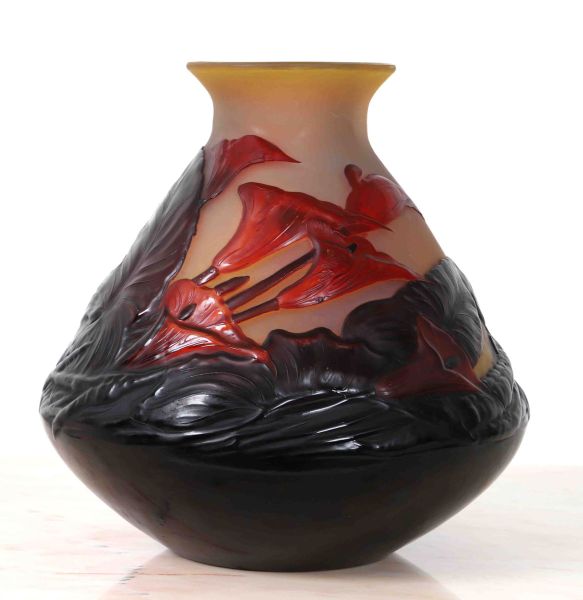 GALLE - Exceptional ARUM VASE 