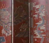 Large coromandel screen - China