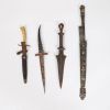 Set of four daggers