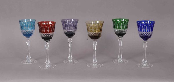 Set of 6 Saint Louis glasses