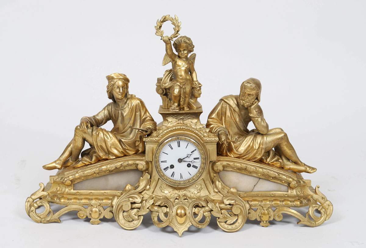 Clock Allegory of the Arts - Napoleon III