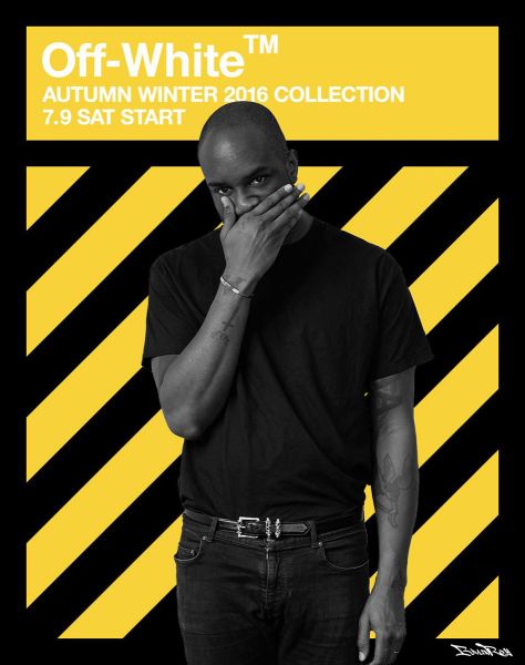 BrainRoy (born 1980) - Autumn Winter, Tribute to Virgil Abloh 