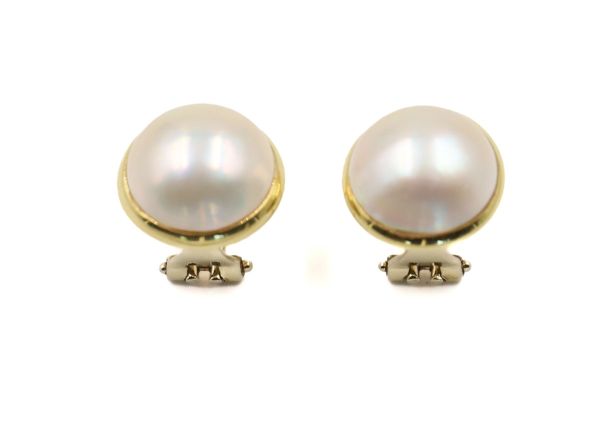 Pair of pearl earrings