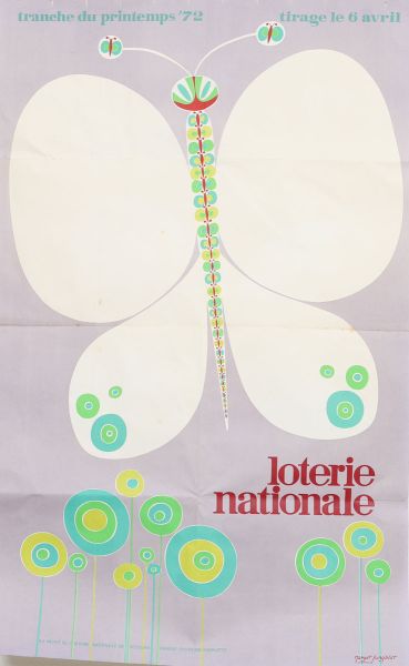 Affiche Loterie Nationale - Luxembourg