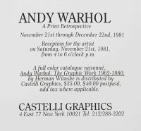 Andy WARHOL (1928-1987) after 