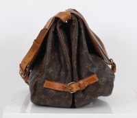 LOUIS VUITTON vintage Saumur, double compartiments