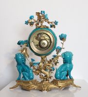 Rare Louis XV Rocaille clock