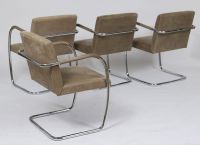 Brno Chair designed by Ludwig Mies van der Rohe, KNOLL studio edition