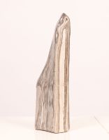 Petrified wood stele